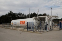 PGK Śrem - stacja tankowania LNG w Mateuszewie